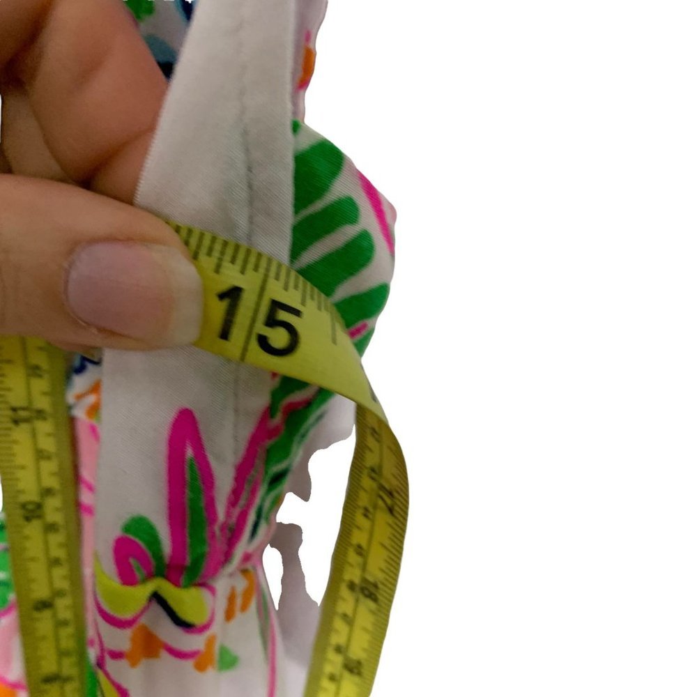 Lilly Pulitzer for Target Sleeveless Empire Yoke Floral Top XS - Picture 6 of 7